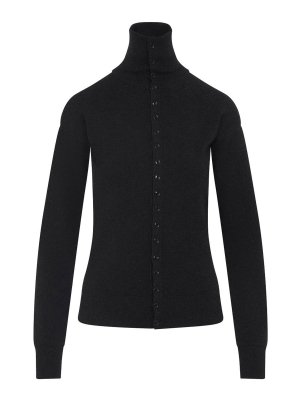 LEMAIRE: cardigans - Buttoned Fitted Cardigan