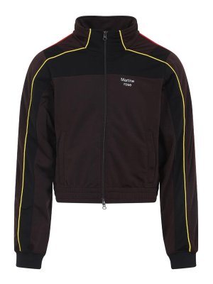 MARTINE ROSE: casual jackets - Shrunken Track Jacket