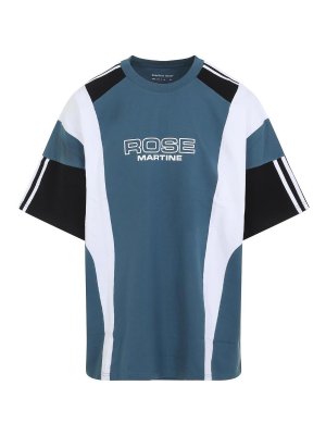 MARTINE ROSE: Camisetas - Camiseta - Azul