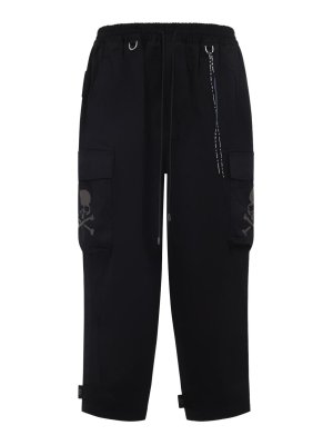 MASTERMIND JAPAN: Casual Hosen - Casual Hose - Schwarz