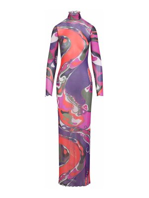EMILIO PUCCI: maxi dresses - Tulle Long Dress