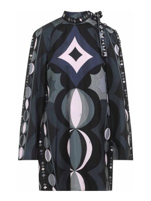 EMILIO PUCCI: short dresses - Silk Mini Dress