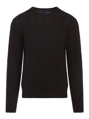 RALPH LAUREN: crew necks - Cable Pullover