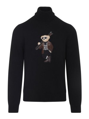 RALPH LAUREN: crew necks - Bear Long Sleeve Pullover