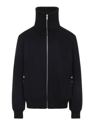 RICK OWENS: casual jackets - Blixa Dracucollar Jacket