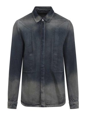 RICK OWENS: shirts - Fogpocket Outershirt