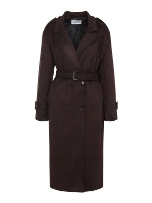 THE FRANKIE SHOP: Trenchcoats - Trenchcoat - Braun