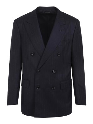 TOM FORD: Vestes casuals - Veste Casual - Bleu Foncé