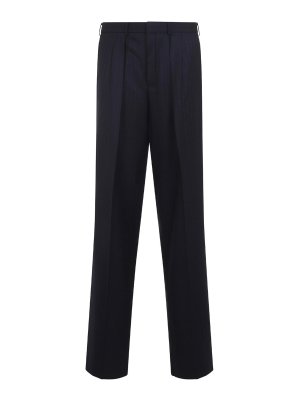 TOM FORD: Pantalones casual - Pantalón Casual - Azul Oscuro