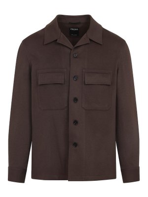 ZEGNA: shirts - Zegna Cashmere Silk Overshirt