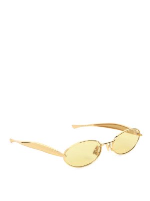 BOTTEGA VENETA: Gafas de sol - Gafas De Sol - Dorado