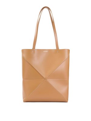 LOEWE: shopper - Tote medio piega del puzzle