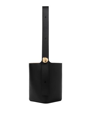 LOEWE: cross body bags - Pebble Bucket Medium Shoulder Bag