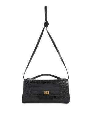 BALENCIAGA: Clutches - Clutch - Schwarz