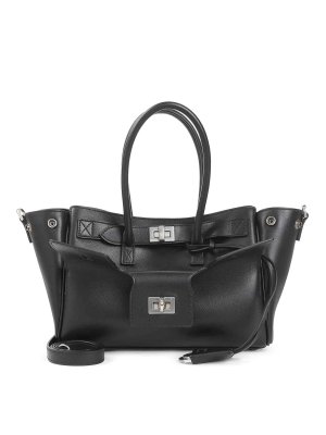 BALENCIAGA: クロスボディバッグ - クロスボディバッグ - 黒