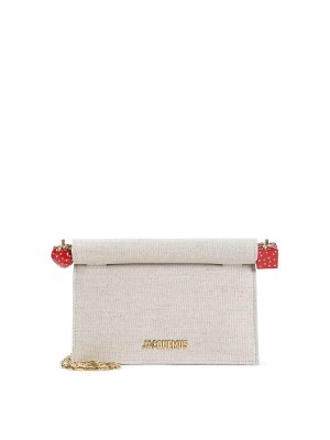JACQUEMUS: totes bags - Le Petit Pochette Rond C Handbag