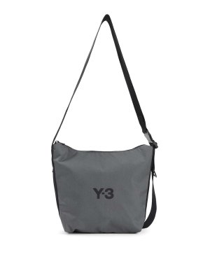 Y-3: Sacs bandoulière - Sac Bandoulière - Gris