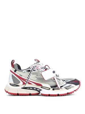 OFF-WHITE: Chaussures de sport - Baskets - Beige