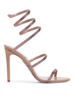 RENE CAOVILLA: sandals - Ren Caovilla Snake Sandals