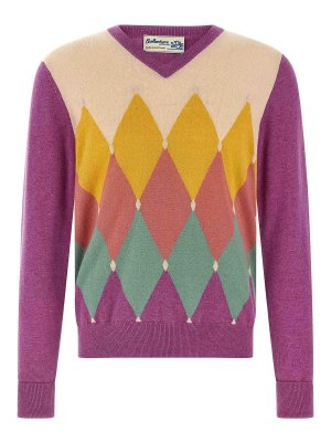 BALLANTYNE: cardigans - Argyle Sweater