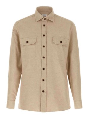 BORRIELLO NAPOLI: Hemden - Hemd - Beige