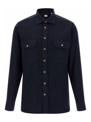 BORRIELLO NAPOLI: Camisas - Camisa - Azul