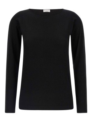 BRUNELLO CUCINELLI: cardigans - Lurex Sweater