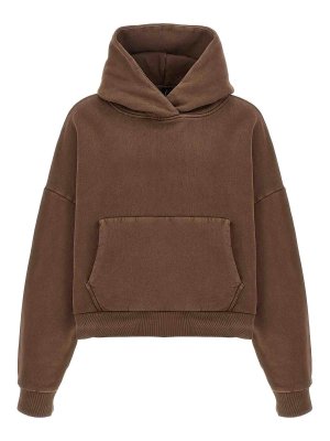 ENTIRE STUDIOS: Sweatshirts & Sweaters - Cropped Hoodie