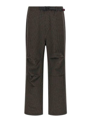 GRAMICCI: casual trousers - Northside Plaid Pants