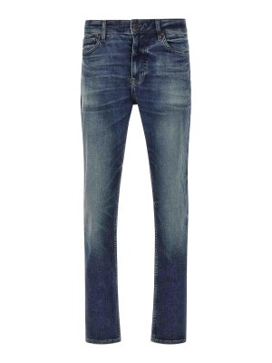 Hugo Boss: Jeans évasés - Jean Bootcut - Bleu
