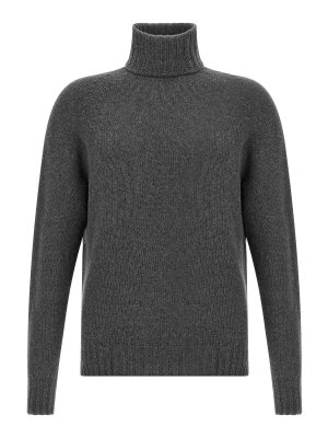 MA'RY'YA: cardigans - High Neck Sweater