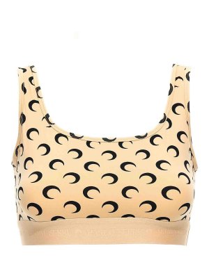 MARINE SERRE: Tops und Tank Tops - Top - Beige