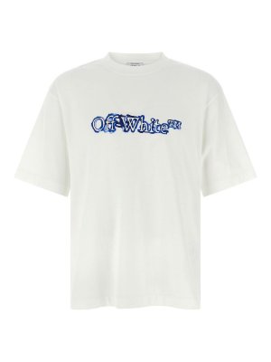 OFF-WHITE: Tシャツ - Tシャツ - 白