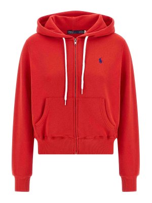 POLO RALPH LAUREN: Sudaderas y suéteres - Sudadera - Rojo