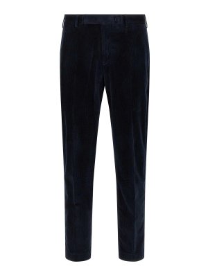 PT TORINO: Casual Hosen - Casual Hose - Blau