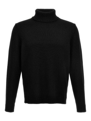 ZANONE: cardigan - Maglione scollo a tartaruga