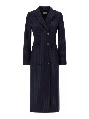 ALBERTO BIANI: cappotti corti - Pinstripe cappotto