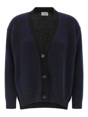 ALBERTO BIANI: cardigan - Cardigan bicolore