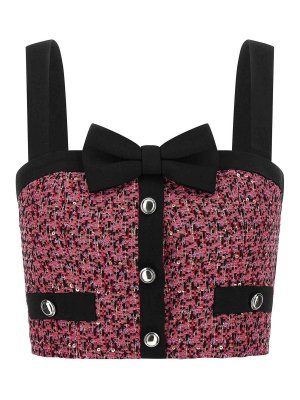 ALESSANDRA RICH: Tops & Tank tops - Tweed Top