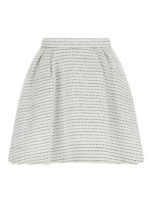 ALESSANDRA RICH: Knee length skirts & Midi - Tweed Skirt
