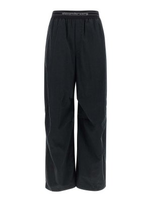 ALEXANDER WANG: casual trousers - Logo Elstic Pants