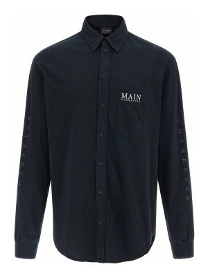 BALENCIAGA: Camisetas - Camiseta - Negro