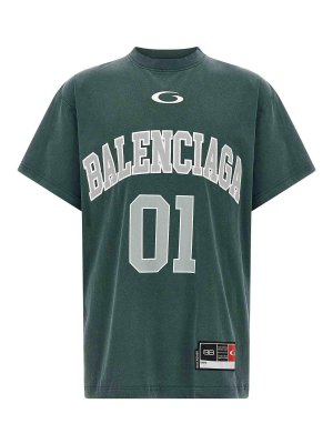 BALENCIAGA: t-shirts - Basketball T-Shirt