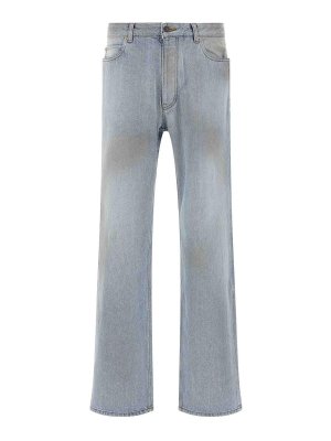 BALENCIAGA: Jeans boot-cut - Jeans Boot-Cut - Azul Claro