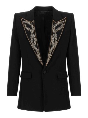 Balmain: ブレザー - ブレザー - 黒