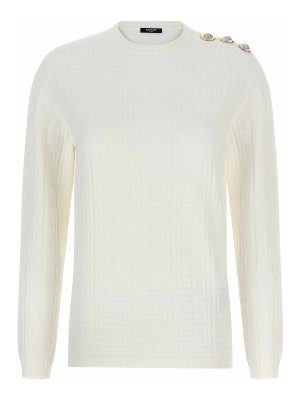 Balmain: Tops & Tank tops - Maxi Shoulder Top