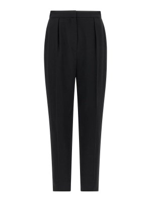 Balmain: casual trousers - High Waist Pants