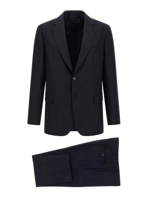 BRIONI: Costumes élégants - Robe Au Genou - Bleu