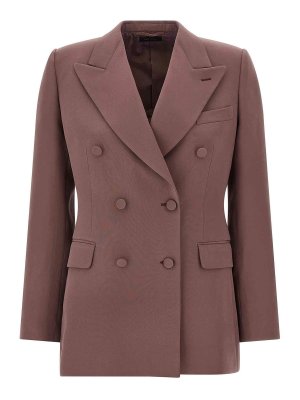 BRIONI: ブレザー - ブレザー - ヌードカラー