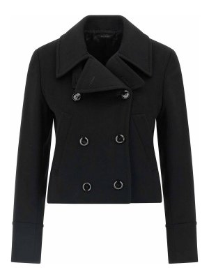BRIONI: short coats - Cashmere Cropped Coat